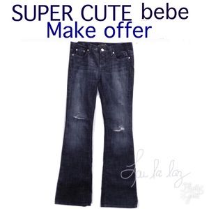 Bebe denim jeans